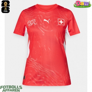 Schweiz Hemmatröja Kvinnor VM 2026 Kortärmad